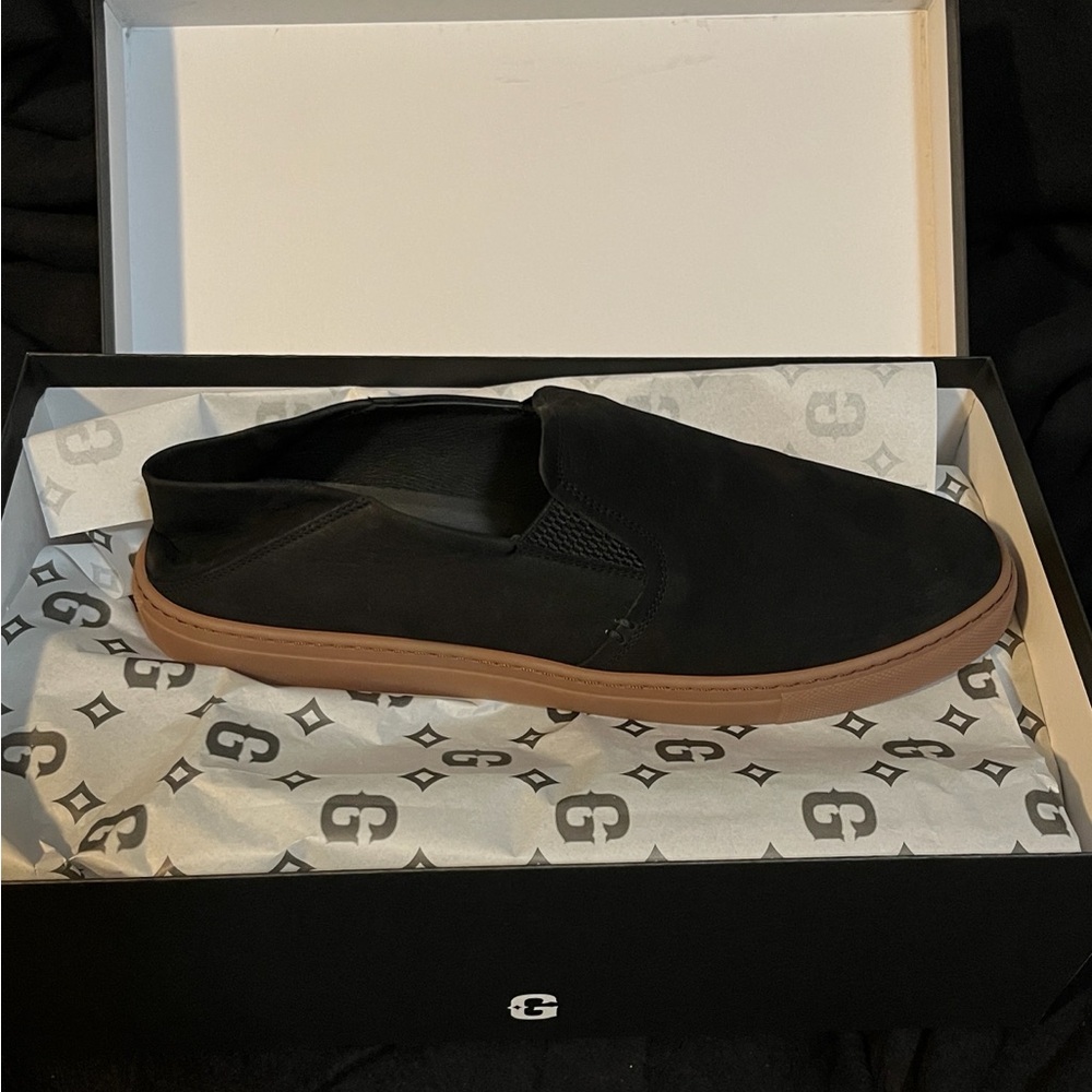 Greats Brooklyn Reign slip on (Nero/Gum)